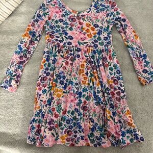 Little Sleepies Multicolor Floral Kids Dress
